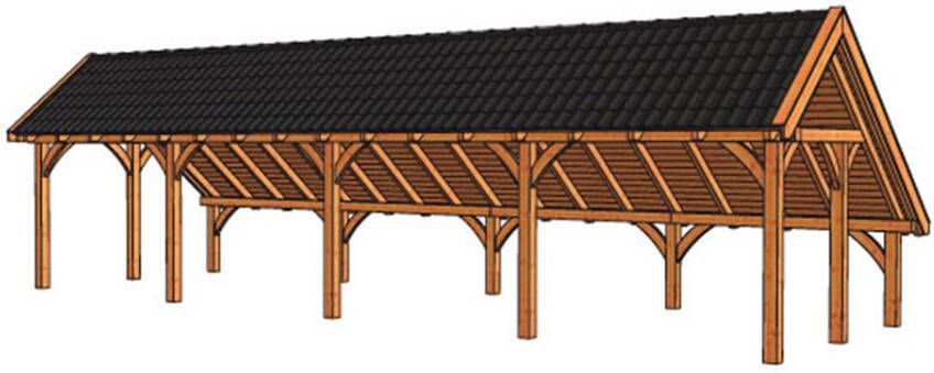 Trendhout | Kapschuur De Hoeve XL | 12170 x 4400 x 3750 mm