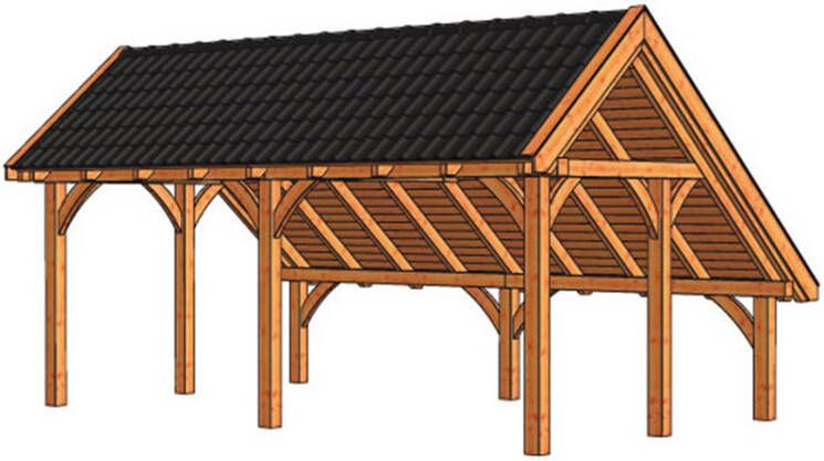 Trendhout | Kapschuur De Hoeve XL | 6350 x 4400 x 3750 mm