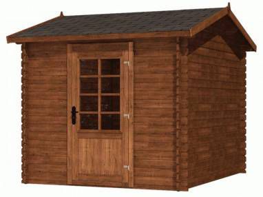 Tuinhuizen/Blokhutten Fonteyn Module (Zadeldak) Hogedruk Geimpregneerd 250 x 300 cm OUD artikel