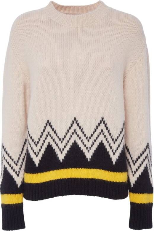 La DoubleJ Dolomite Sweater , Wit, Dames