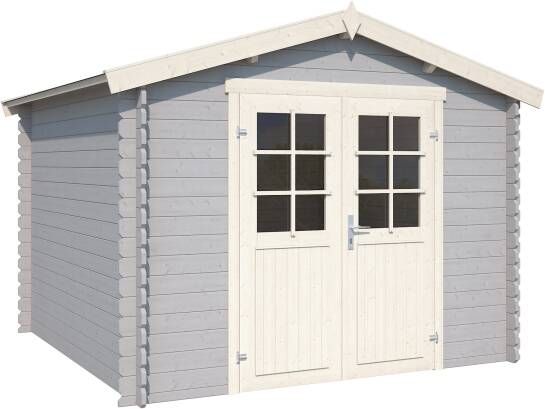 Platinum Outdoor Life Products | Tuinhuis Norah 275 x 230 | Gecoat | Grey Wit