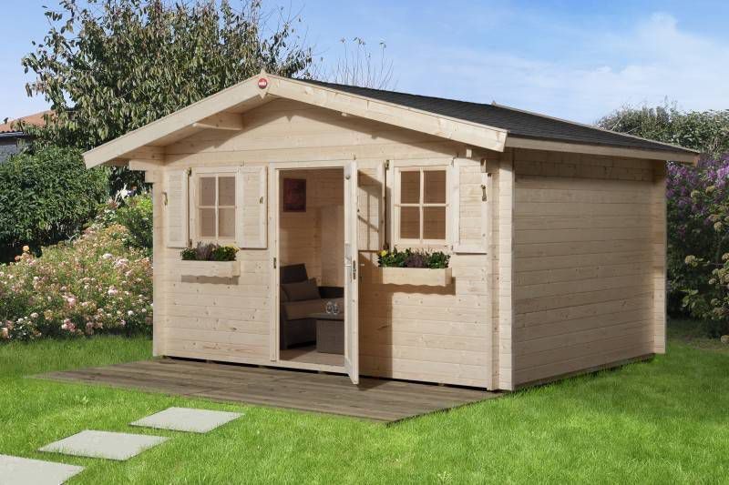 Weka | Tuinhuis 135 Gr.2 | 380x380 cm