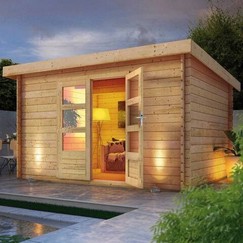 Karibu Blokhut Bastrup 7 | 340x280 cm