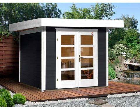 Weka | Designhuis 126 Gr.3 | 295x300 cm | Antraciet