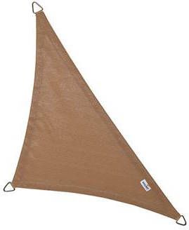 Nesling Coolfit schaduwdoek driehoek 90 graden zand 4 x 4 x 5.7 meter