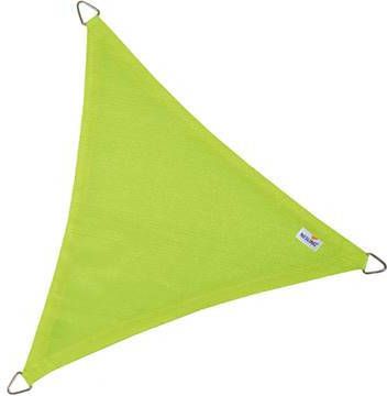 Nesling Coolfit schaduwdoek driehoek lime groen 5 x 5 x 5 meter